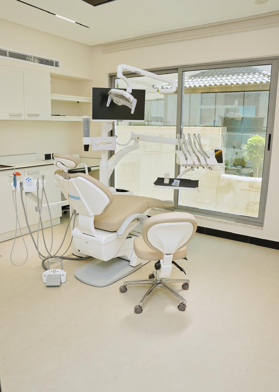 Treatment room with natural light